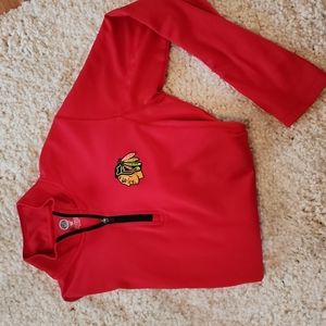 Chicago Blackhawks long sleeve quarter zip!
